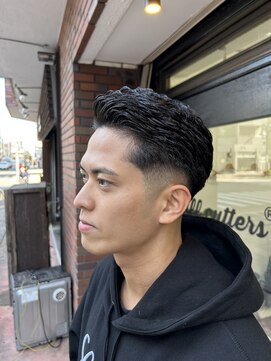 ナチュラルショート アイロンパーマ