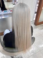 イメージア 藤が丘店(IMAGE A)&nbsp;ダブルブリーチ＆オンカラー★透明感ブロンド
