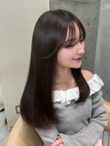 ロンドメリア 天神大名店(Lond Melia)&nbsp;着物ヘア/大人ガーリー/ダークアッシュ/似合わせカット