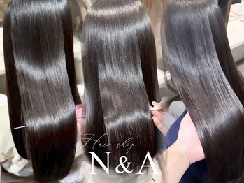 エヌアンドエー 草加店(N&A)の写真/【バイカルテ導入◎】自慢の髪質再生で叶える髪質改善☆Aujua取り扱い○極上の艶髪をご堪能ください。