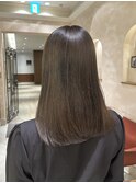 ●縮毛矯正/髪質改善/ダークグレージュ