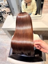ユアーズ ヘアー 新宿EAST(youres hair) 髪質改善トリートメントで叶う美髪ストレート レイヤーカット