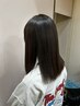 《今ならお得です!》カット+艶さらシルキーストレート+TR ¥18700⇒¥13200
