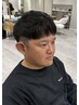 【期間限定価格☆福永指名☆平日☆メンズ】朝5分で決まるパーマ+カット ¥6000