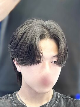 メンズヘアセンス 渋谷(MEN'S HAIR SENSE) ニュアンスパーマ/センターパート/メンズ/眉毛/フェザーパーマ