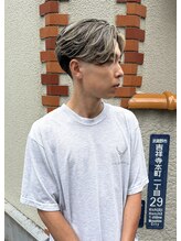 オムファミーユラグ(homme, famille raugh)&nbsp;ニュアンスセンターパート
