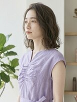 エルムバイエント(elm by emt)&nbsp;ちらほら出始めた白髪は明るめベージュブラウンがおすすめ！
