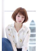 エアリーショートボブ