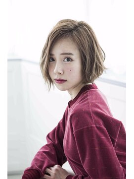 ミエルヘアーエスト 新宿店(mielhair est) 外国人風スタイル03【miel hair 新宿3号店】