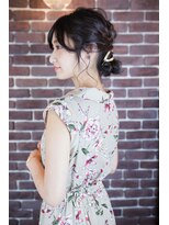 アズグロウ エクラ(AS GROW 'eclat)&nbsp;アレンジスタイル　【熊本市東区/帯山/長嶺】#髪質改善#縮毛矯正