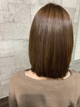 オンリエド ヘアデザイン(ONLIed Hair Design) 【ONLIed】美髪チャージの極上ツヤ髪ボブ