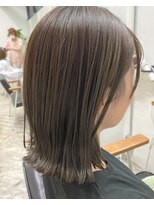ヘアーアンドメイク ニッキ(hair&make nikki) highlight切りっぱなしbob