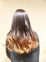 リー ヴィータ 上新庄(Lee Vita)&nbsp;オレンジグラデーション×オレンジベージュ×透明感