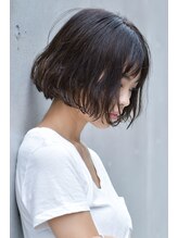 ジャン クロード ビギン 表参道店(JEAN CLAUDE BIGUINE) パーマボブ 黒髪カタログ 20代 30代 40代