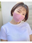 【CASANE下北沢】ミニボブ×ニュアンスパーマ