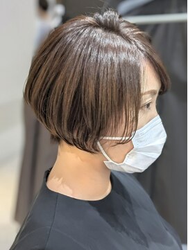 ジエクト 本店(The Ect) 透け感×抜け感×透明感×ショートスタイル