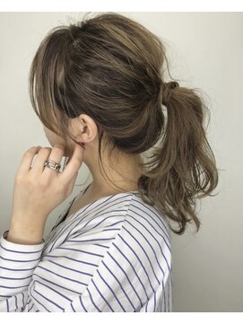 ジーシーエイト ヘアー(GC8 hair) ポニテアレンジ