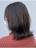 外ハネミディ★【田中彩】