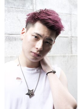 ラグーンアライブ(LAGOON ALIVE) メンズ/ブリーチ/シルバー/ピンク/バイオレット/眉毛カラー/盛岡