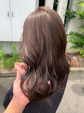 オールバイオー(Owl by oOo) 【ブリーチなしダブルカラー】ブラウンアッシュ