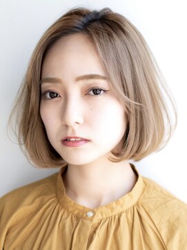 セシルヘアー(CECIL hair) ケアブリーチ ボブ ワンレン 内巻き 下北沢新百合ヶ丘
