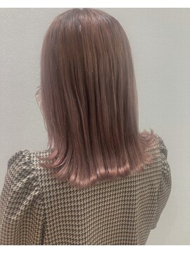 モルニ(MORNI) ペールピンク_ヌナボブ チャンモリ ボブルフ