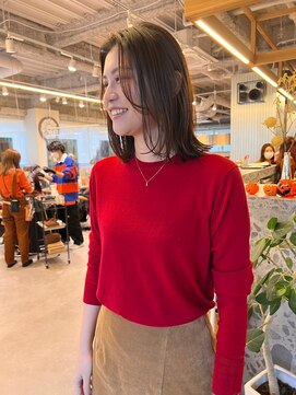 マッシュ チャヤマチ(MASHU chayamachi) 抜け感ボブ