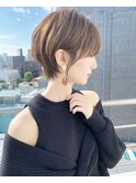 【Lond ambre】川村利幸/大人美人ショート×チョコレートカラー