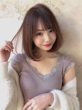 プアメリア 名古屋(Puamelia) 小顔★ショート/ボブ/前髪カット×黒髪[名古屋]