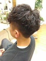 アメイジングヘアー 中沢店(AMAZING HAIR)&nbsp;メンズショート/メンズカット/刈り上げ/スパイラルパーマ/男性