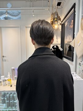 ロカ 表参道(loka) メンズカット/センターパート[表参道/ブリーチ/ハイライト]Mai