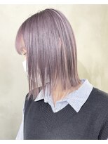 ヲタク(wotaku.)&nbsp;ピンクラベンダーパープルカラーラベンダーグレージュボブ