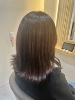 アトレ 南堀江店(attrait)&nbsp;大人可愛いツヤ髪ブラウンカラー