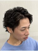 【大人ピンパーマ】