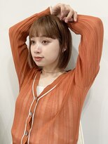 メゾンアクア 表参道(Maison ACQUA)&nbsp;◎ミニボブ縮毛矯正髪質改善ストレート顔まわりレイヤーカット