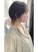 ウルフカット/小顔カット外ハネボブフェミニンロングうる艶髪