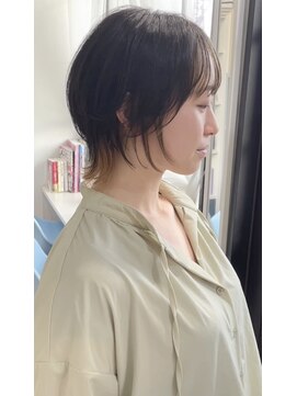 アイル(I'll) ウルフカット/小顔カット外ハネボブフェミニンロングうる艶髪