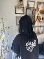 グランツヘアー(Glanz hair)&nbsp;レイヤー×ブルーブラックカラー