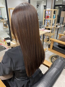 クラン(Chlan) 艶髪ロング×マロンブラウン