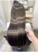 美髪ストレートロング