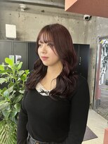 キャラハーフ 池袋東口店(KYARA HALF)&nbsp;大人かわいいボルドーカラー