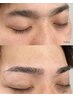 〈カット・眉毛パーマ〉眉毛パーマ＋メンズカット￥8,800→￥6,600
