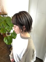 ミルクボーイ(milk boy)&nbsp;ルーツカラー×ボブ