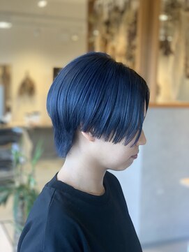 リム(LIM) 【LIM 岐阜】ハンサムショート/サファイアブルー