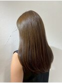 ナチュラルブラウンの王道ロング