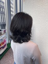 エルサフィロ ヨドヤバシ(el zafiro yodoyabashi)&nbsp;20代30代40代50代☆大人かわいいパーマくびれレイヤーカット