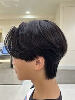 ニコ トウキョウ ヨコハマ(nico)&nbsp;メンズセンターパートウルフセンターパートニュアンスパーマ襟足