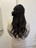 ボタン ハカタ(VOTAN hakata)&nbsp;【votan sanae】くるみちゃんヘア/お団子アレンジ/ハーフアップ