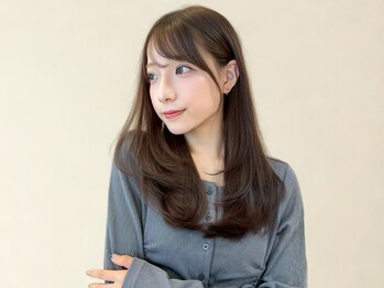 レジナヴィータ 栄(Reginavita)の写真/ミリ単位までこだわる前髪/顔周りレイヤーカットが高評価の栄/矢場町の美容室♪前髪縮毛矯正/韓国風巻きも