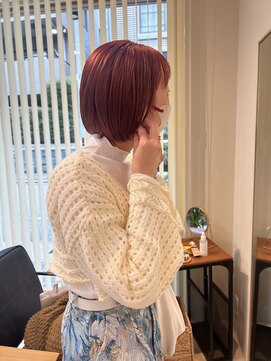 リノン(Rinon) カシスピンク☆ミニボブ